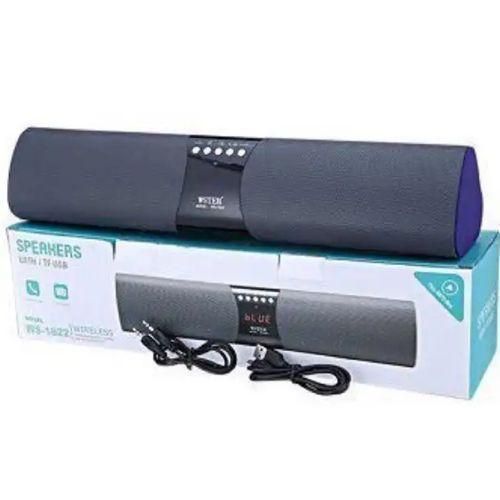 Wster  Portable Wireless Bluetooth Speaker Rechargeable - Black