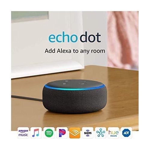 Amazon Echo Dot (3rd Gen) Smart Speaker- Black