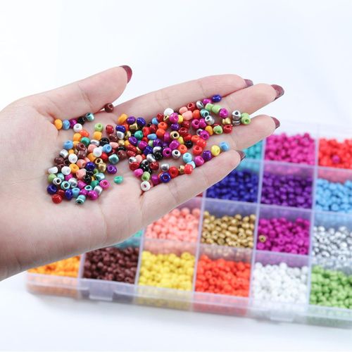 14523x Loose Bead Spacer Glass Beads Charms for DIY Jewely Bracelet