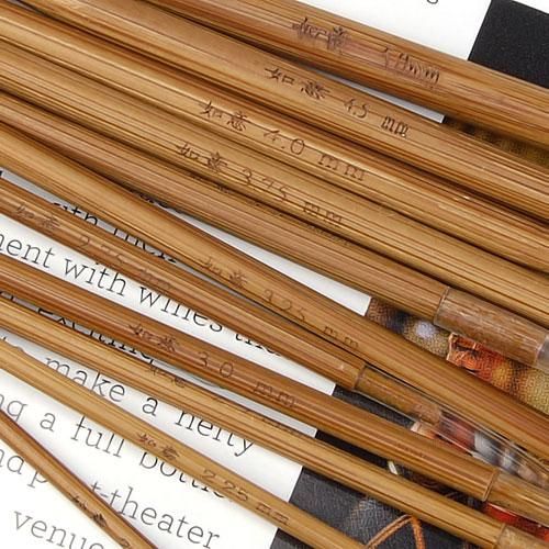 11 Sizes 20mm50mm 40cm Bamboo Circular Knitting Needles