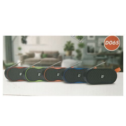 Do Portable Rechargeable Bluetooth PortableFM/SD Speaker- Color May Vary