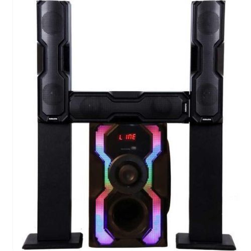 Global Star 3.1 Multimedia Home Theater Bluetooth System - Black