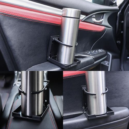 Portable Folding Car Cup Holder For Truck Rv Boat Interior Organizer Drink Bottle Stand Space Saving Foldable Water Cup Holder