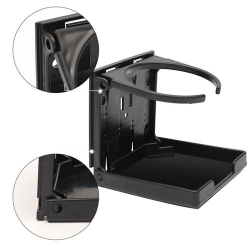 Portable Folding Car Cup Holder For Truck Rv Boat Interior Organizer Drink Bottle Stand Space Saving Foldable Water Cup Holder