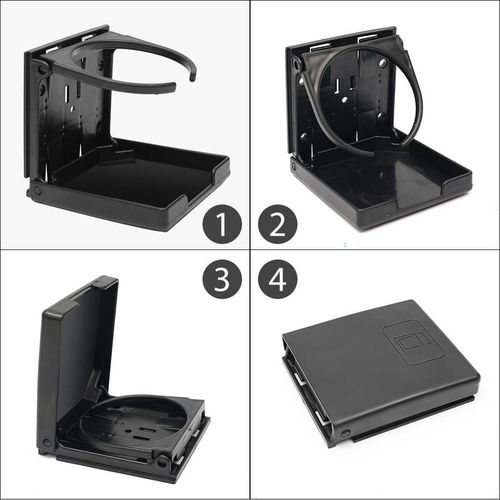 Portable Folding Car Cup Holder For Truck Rv Boat Interior Organizer Drink Bottle Stand Space Saving Foldable Water Cup Holder
