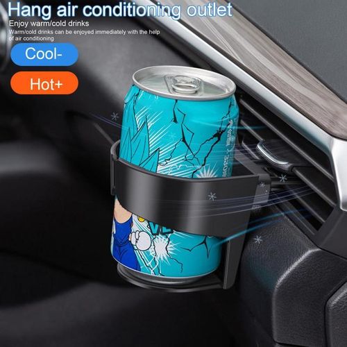 Adjustable Arm Car Cup Holder Car Air Conditioning Drink Holder With Vent Clips Auto Holder Expander Stable Non-Slip Fixed Rack