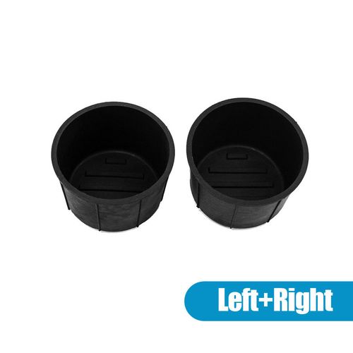 1 Pair Rubber Car Cup Holders Car Rear Center Console Cup Holder Insert Car Organizer Mug Holder Decor For Ford F150 2009-2014