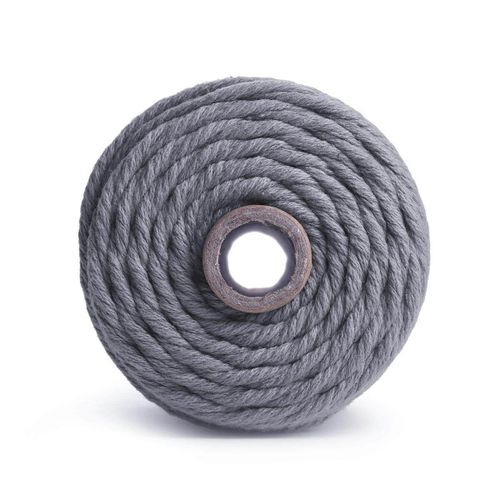 5 3mm 100m Cotton Twisted Cord Rope Natural Macrame String DIY Craft grey