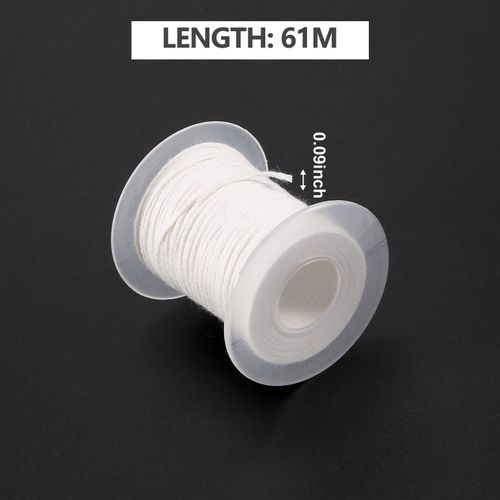 915 Generation Candle wick flat wick round wick lamp wick coil - 61 M for the production of candles