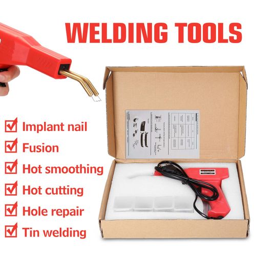 Handy Plastics Welders Garage Tools Hot Staplers Machine Staple PVC Repairing Machine Car Bumper Repairing Stapler Welding Tool NO5116