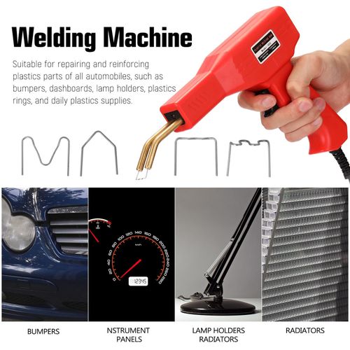 Handy Plastics Welders Garage Tools Hot Staplers Machine Staple PVC Repairing Machine Car Bumper Repairing Stapler Welding Tool NO5116