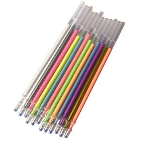 Office Highlighters Colorful Pen Refill  Pen Ink Roller Ball