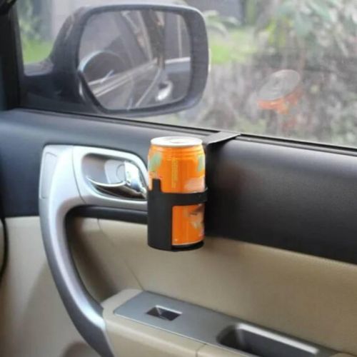 Car Drink Cup Holder Container Hook Window Door Mount Universal Durable Water Bottle Cup Stand For Auto Truck Interior Organizer