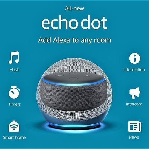 Amazon Echo Dot (4th Gen) - Smart Speaker With Alexa - Black