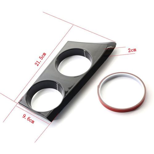 Plastic Center Console Cup Holder Car Water Cup Holder Sticker Trim Cover For Bmw E81 E82 E87 E88 1 Series 120i 2004-2011 Rhd