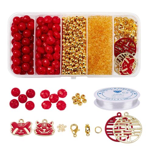 Bracelet Making Kit Loose Beads for Teen Girls DIY Charm Bracelets Set