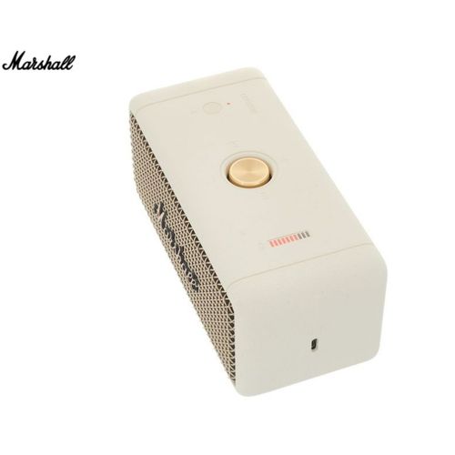 Marshall Emberton Portable Bluetooth Speakers - Water Resistant - Cream