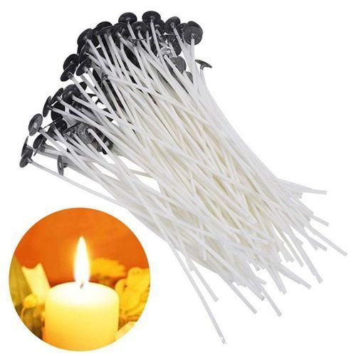Diy Candle Supplies 100pcs Cotton Candle Wick Set with Metal Wick  NO5115