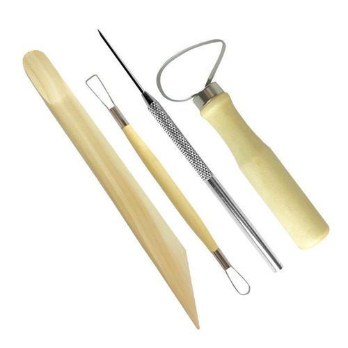 13pcs Pottery Clay Tools Ceramic Clay Sculpting Tool Kit Pottery Modeling Carving Tool Gift for Students Beginners Professionals DIY Art Supplies NO5116