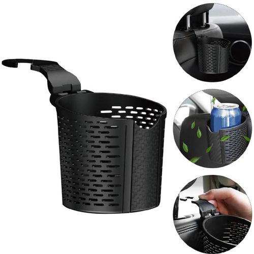 2pcs Car Back Seat Cup Holder Hanging Mount Drink Storage Holders Auto Truck Interior Water Bottle Organizers
