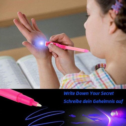 915 Generation 4PCS Invisible Ink Pen Fun Colorful Word Graffiti
