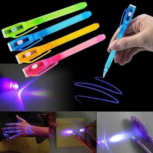 915 Generation 4PCS Invisible Ink Pen Fun Colorful Word Graffiti