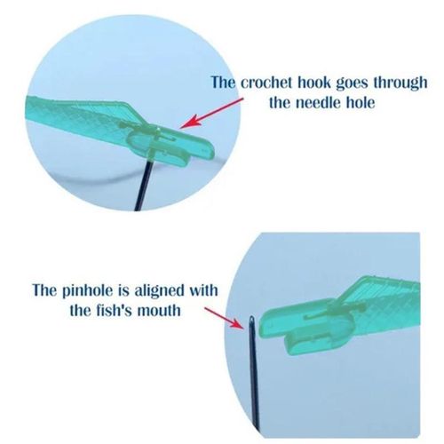 10PCS Automatic Threader DIY Easy Green