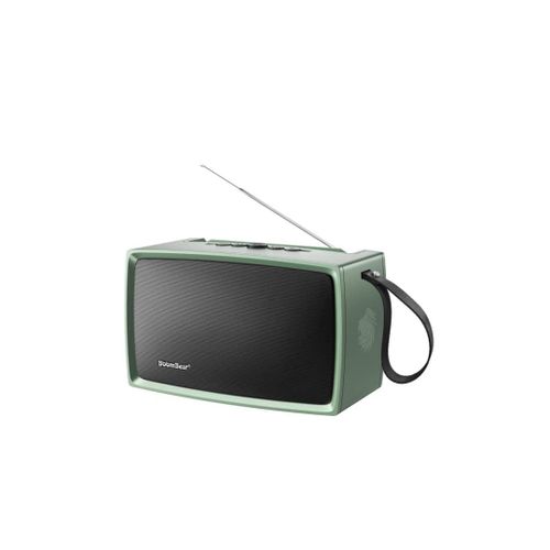 Large Bluetooth Speaker With Radio And Torch-Black
