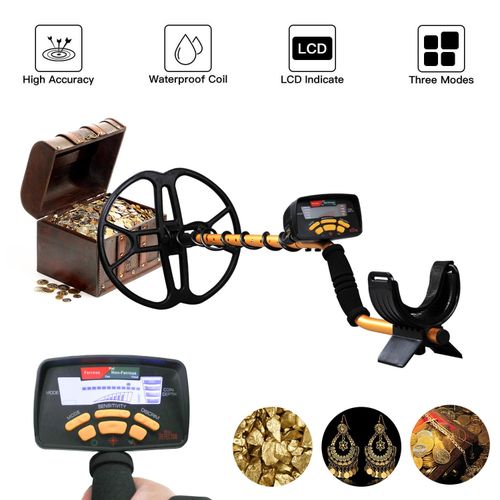 Portable Easy Installation Underground Metal Detector High Sensitivity Professional Jewelry Treasure Gold Metal Detecting Tool Finder NO5138