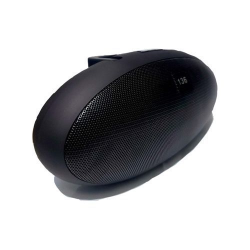 Portable Bluetooth Tf Fm Speaker- Black