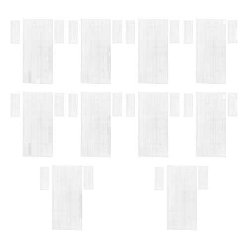 10 Pieces  Mesh Canvas Sheets Bag Making Shoulder