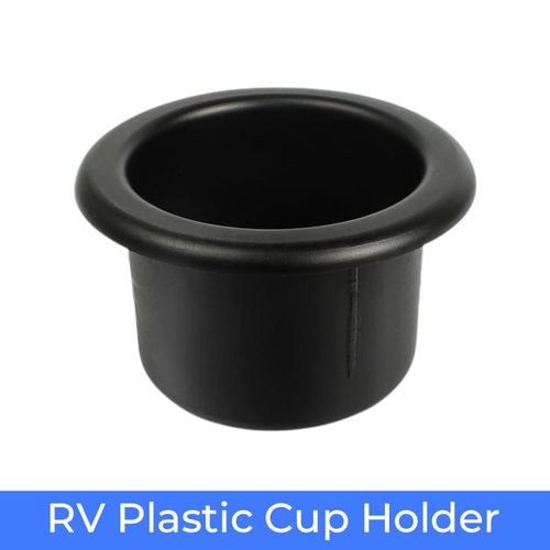Black Car Cup Water Drink Holder Recessed For Rv Car Marine Boat Trailer Plastic Cup Holder Interior Accessories Car Cup Holder