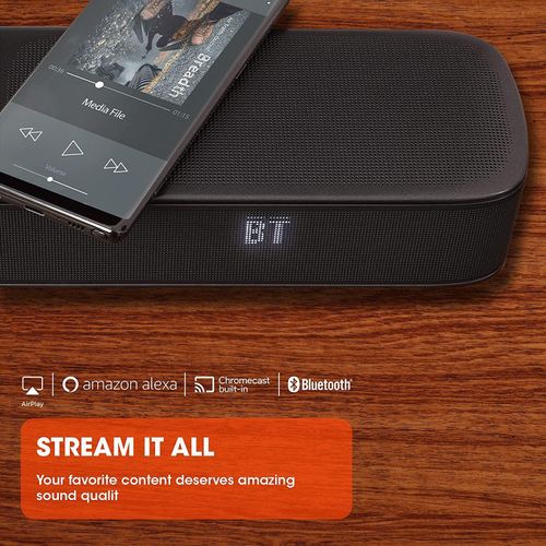 Jbl BAR 5.0 Channel Soundbar with MultiBeam Sound Technology - Black