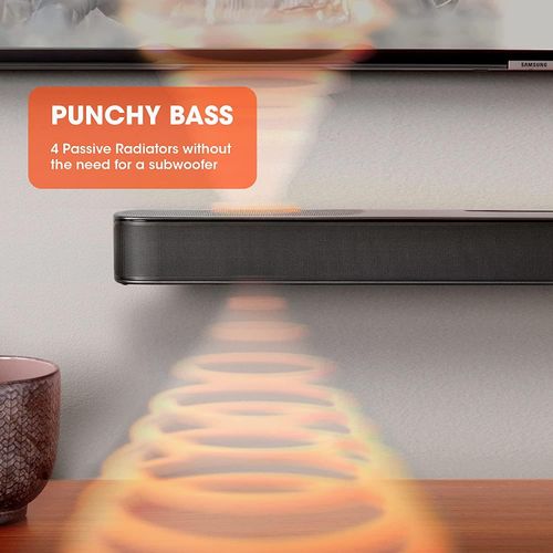Jbl BAR 5.0 Channel Soundbar with MultiBeam Sound Technology - Black