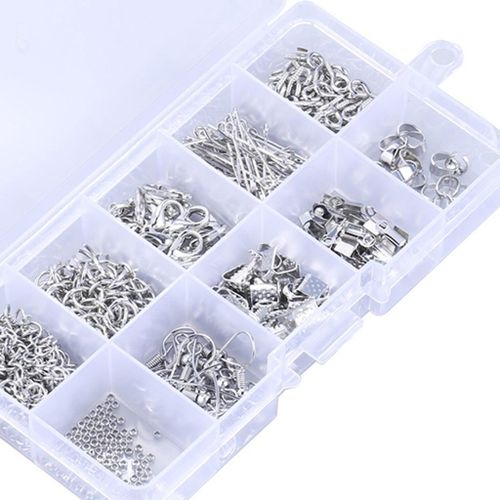 Jewelry Making Kits Silver   DIY Bracelet Earrings Beading Wire Repair