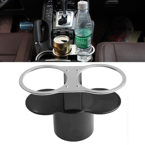Universal Double Hole Car Cup Holder Drinks Support Automotive Mount Holder Stand Car Bracket Drink Holder
