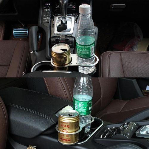 Universal Double Hole Car Cup Holder Drinks Support Automotive Mount Holder Stand Car Bracket Drink Holder