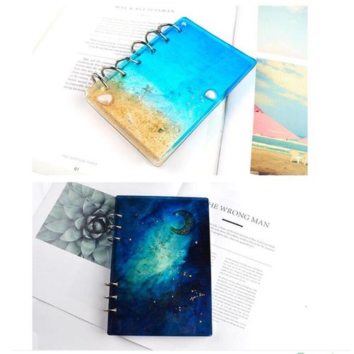 Silicone Notebook  Clear For DIY Handmade Epoxy Resin
