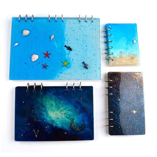 Silicone Notebook  Clear For DIY Handmade Epoxy Resin
