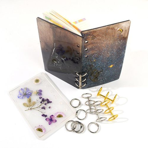 Silicone Notebook  Clear For DIY Handmade Epoxy Resin