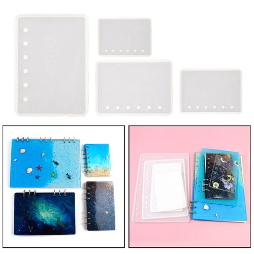 Silicone Notebook  Clear For DIY Handmade Epoxy Resin