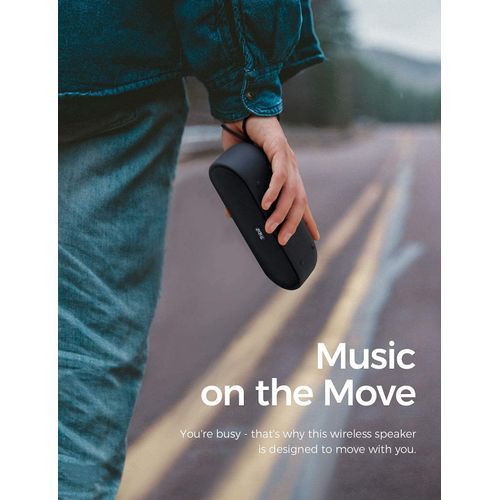 Tribit MaxSound Plus Portable Wireless Bluetooth Speakers 24W,20H Playtime-Black