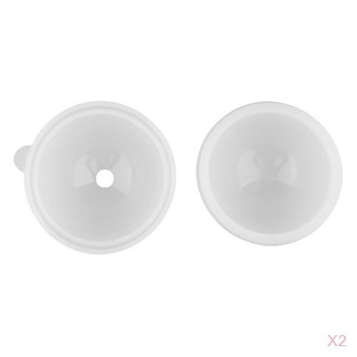 2Pcs DIY 100mm Epoxy Ball Sphere Resin Silicone  for Casting Art
