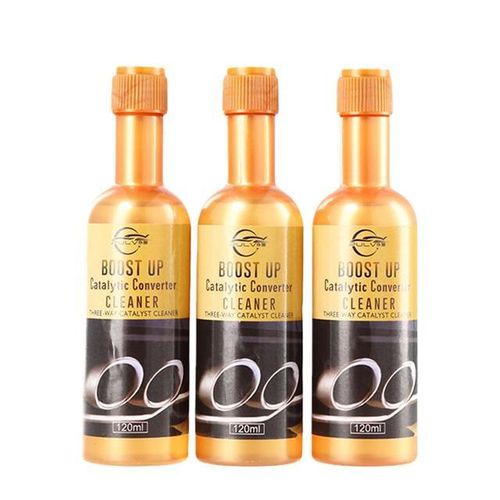 3pcs 120ML Car Engine Catalytic Converter Cleaners Automobile Cleaner Catalysts Easy To Clean Engine Accelerators-Red