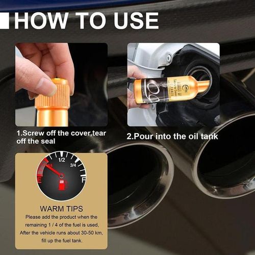 3pcs 120ML Car Engine Catalytic Converter Cleaners Automobile Cleaner Catalysts Easy To Clean Engine Accelerators-Red
