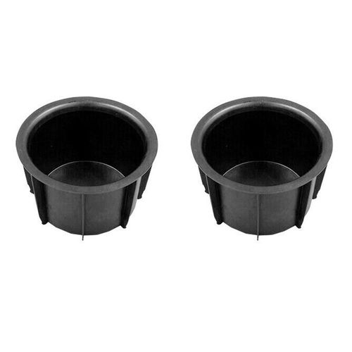 2pcs Center Console Cup Holder Insert 55616-35010 For Toyota Fj Cruiser 2007 2008 2009 2010 2011 2012 2013 2014