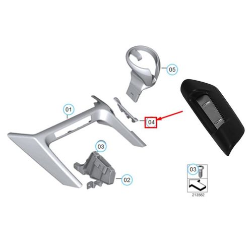 Car Drinks Holder Cup Holder Cover For-Bmw X1 E84 51169255209 9255209