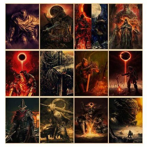 5d Diamond Painting Classic Game Poster The Dark Souls 3 Diamond Embroidery Character Rhinestone Cross Stitch Kits Home Decor