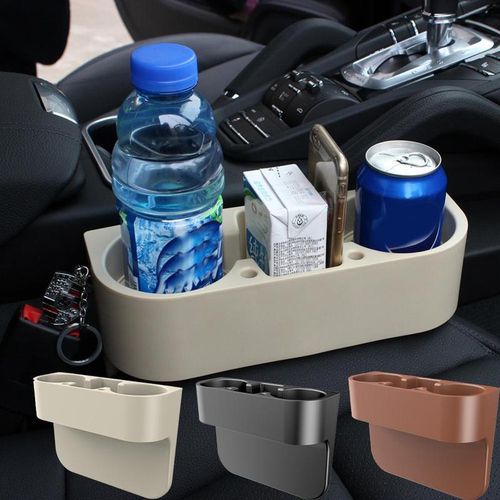 Universal Auto Car Truck Seat Seam Drink Cup Holder Phone Bottle Storage Organizer Drinks Basket For Truck Suv Boat Rv Tractor
