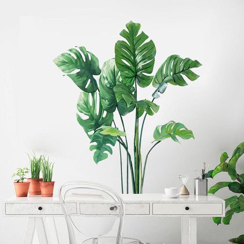Wall  Mural Multifunctional Easily Green Plant